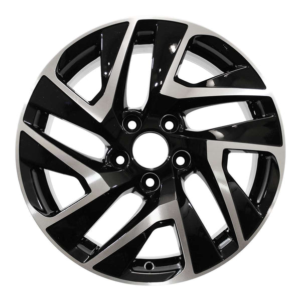 2015 honda cr v wheel 17 machined gloss black aluminum 5 lug w64069mb 2