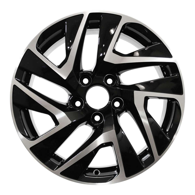 2018 honda cr v wheel 17 machined gloss black aluminum 5 lug w64069mb 4