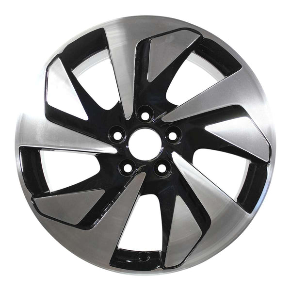 2015 honda cr v wheel 18 machined black aluminum 5 lug rw64070mb 1