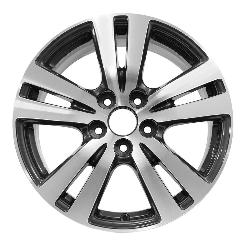 2016 honda pilot wheel 18 machined charcoal aluminum 5 lug w64088mc 1