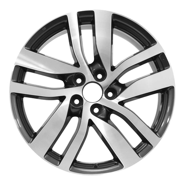 2016 honda pilot wheel 20 machined charcoal aluminum 5 lug w64090mc 1