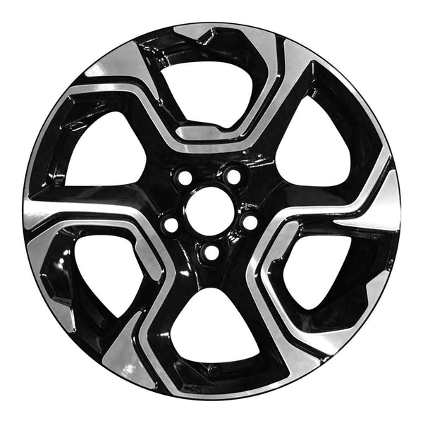 2019 honda cr v wheel 18 machined black aluminum 5 lug rw64111mb 3