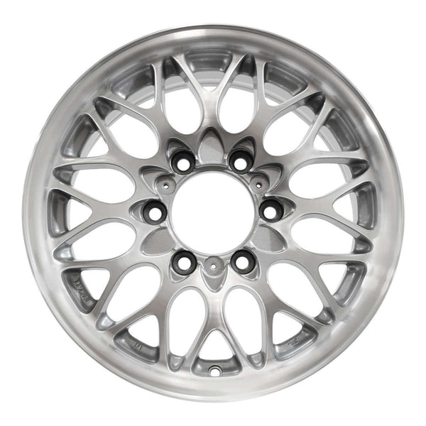 2000 isuzu trooper wheel 16 machined silver aluminum 6 lug w64210ms 1