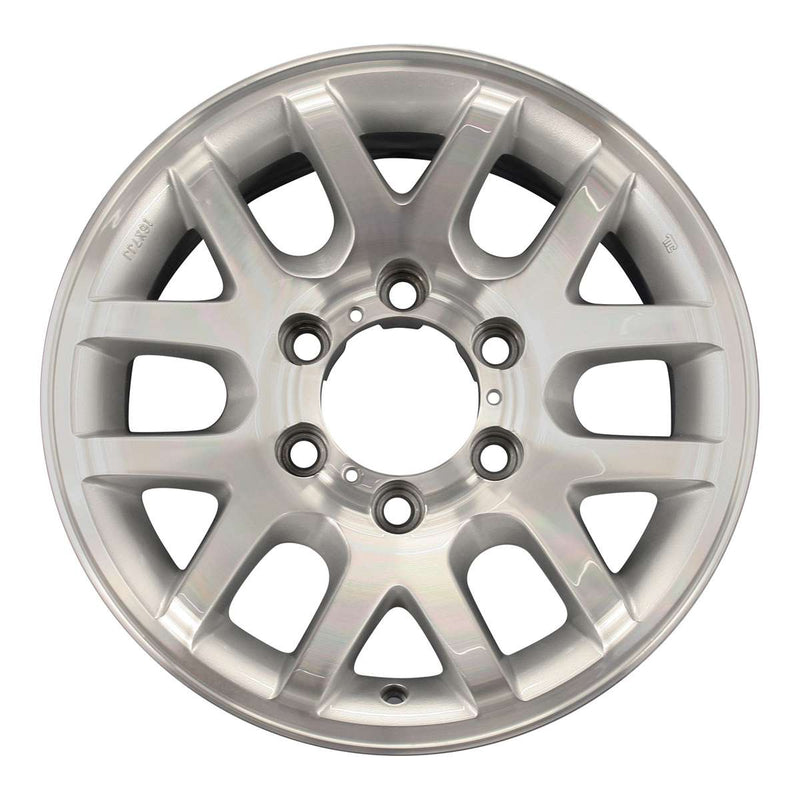 2000 honda passport wheel 16 machined silver aluminum 6 lug w64232ms 1