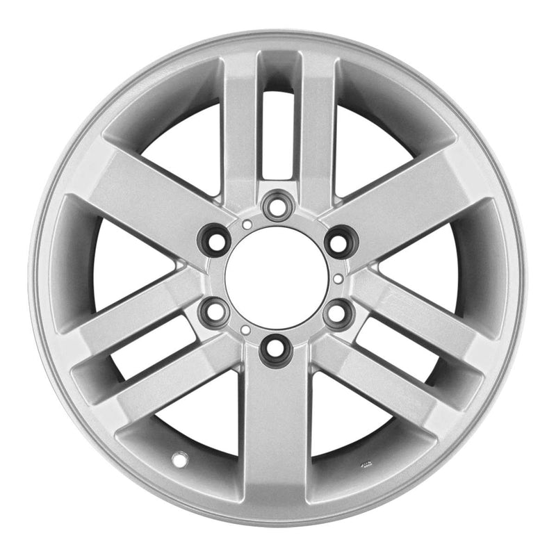 2002 isuzu axiom wheel 17 silver aluminum 6 lug w64237s 1