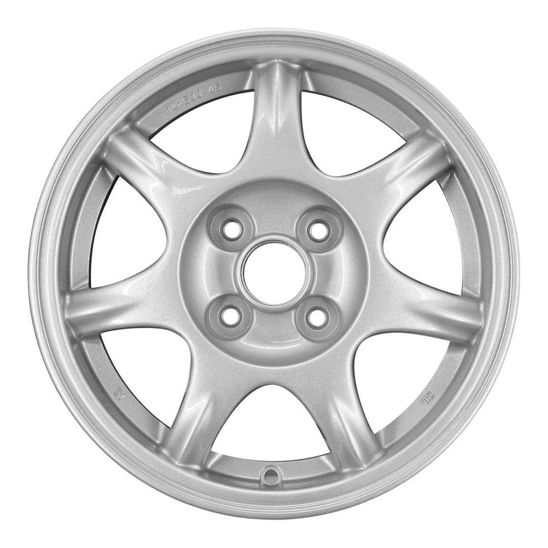 1995 mazda mx 5 wheel 14 silver aluminum 4 lug w64755s 2