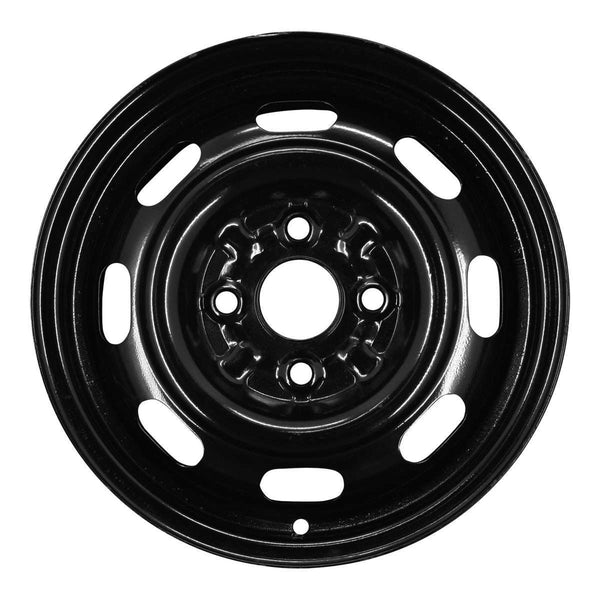 1996 mazda protege wheel 13 black steel 4 lug w64769b 2