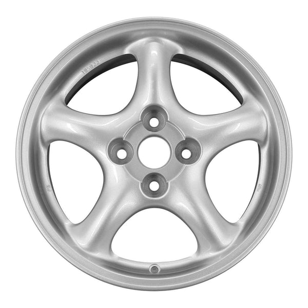 2003 mazda miata wheel 15 silver aluminum 4 lug w64815s 4