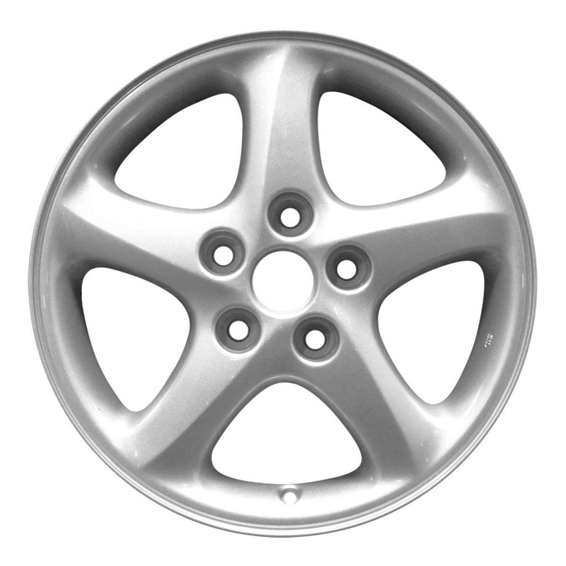 2001 mazda protege wheel 16 silver aluminum 5 lug w64843s 3