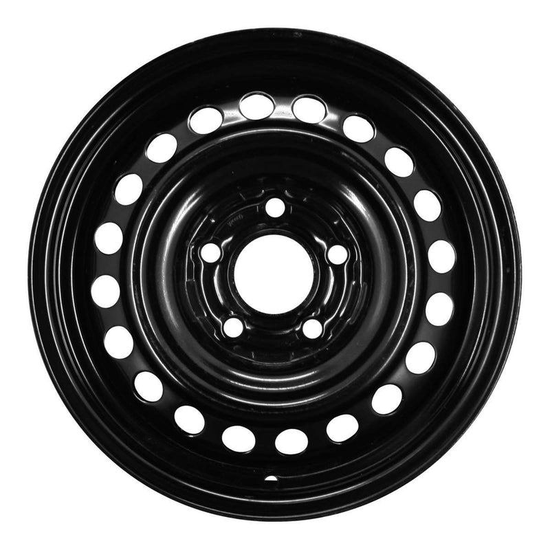 2003 mazda 6 wheel 15 black steel 5 lug w64864b 1