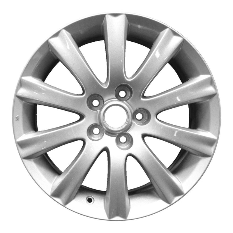 2011 mazda cx7 wheel 17 silver aluminum 5 lug w64931s 2