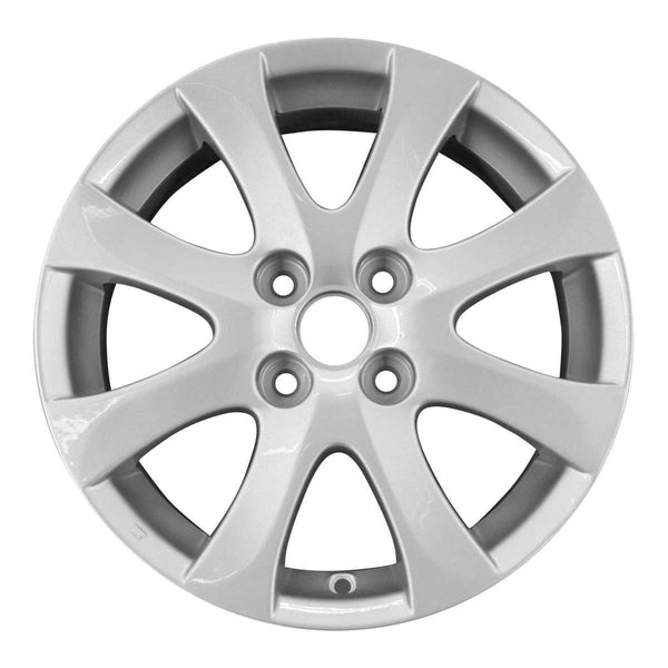 2013 mazda 2 wheel 15 silver aluminum 4 lug w64939s 3
