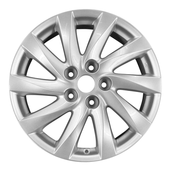 2013 mazda 6 wheel 17 silver aluminum 5 lug rw64942s 3