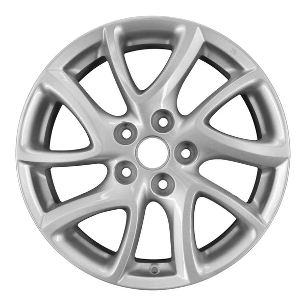 2012 mazda 3 wheel 17 silver aluminum 5 lug w64947s 1