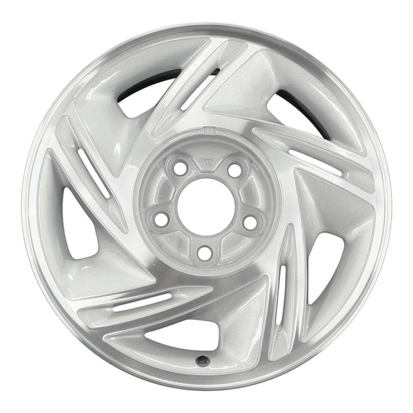 1993 pontiac catalina wheel 16 machined silver aluminum 5 lug w6503ms 13