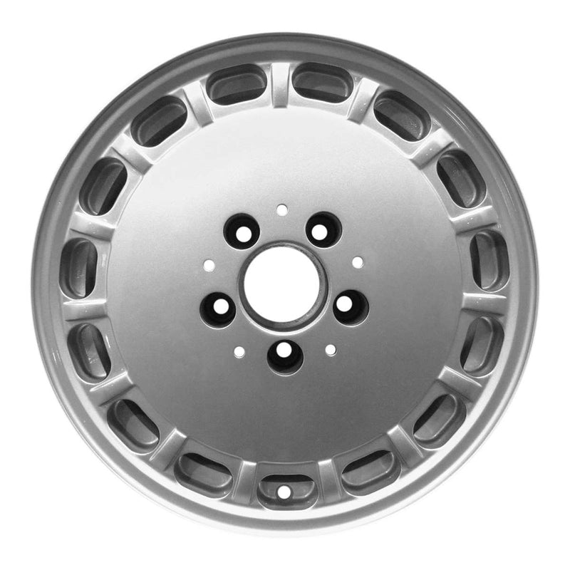 1987 mercedes 420 wheel 15 silver aluminum 5 lug w65139s 5