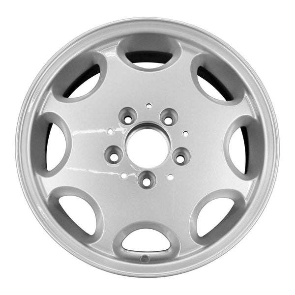 1995 mercedes c220 wheel 15 silver aluminum 5 lug w65158s 2