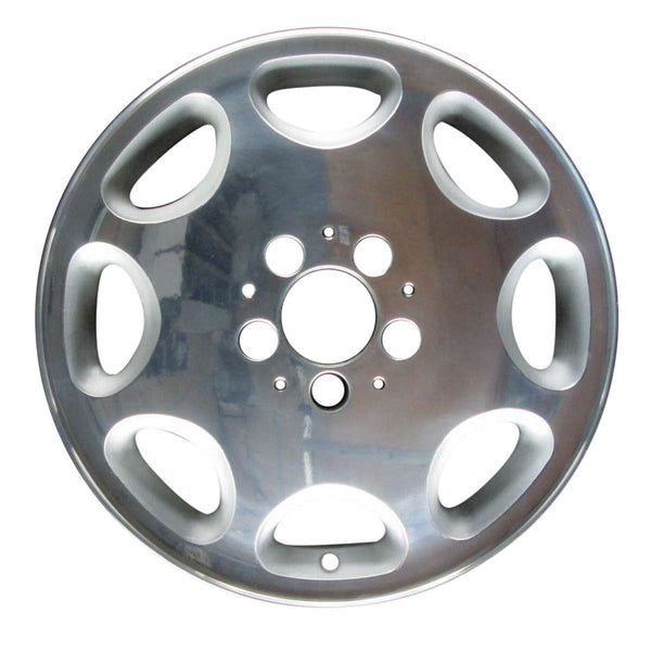 1995 mercedes s320 wheel 16 polished silver aluminum 5 lug w65164ps 1