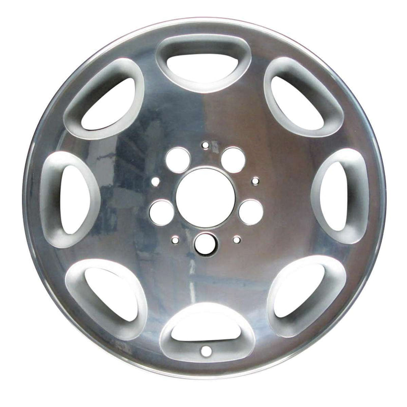 1995 mercedes s350d wheel 16 polished silver aluminum 5 lug w65164ps 4