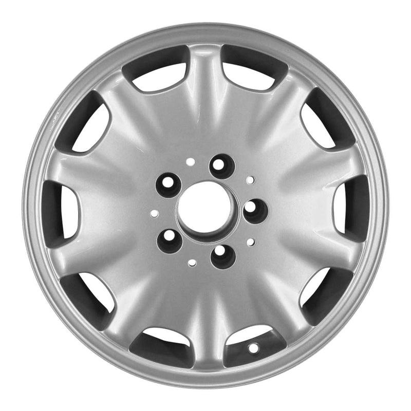 1997 mercedes e300d wheel 16 silver aluminum 5 lug w65168s 11