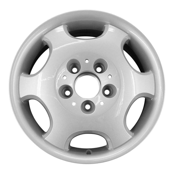 1995 mercedes e320 wheel 15 silver aluminum 5 lug w65171s 3