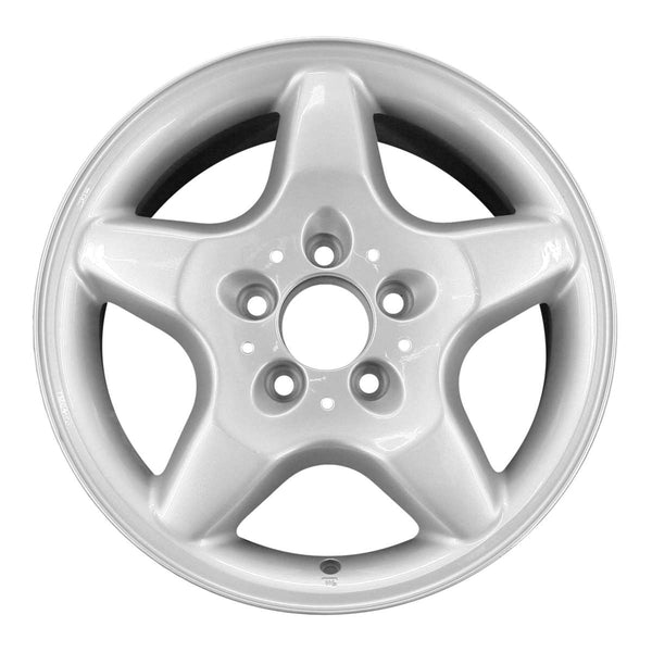 1998 mercedes ml320 wheel 16 silver aluminum 5 lug w65181s 1