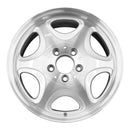 1997 mercedes c280 wheel 16 machined silver aluminum 5 lug w65191ms 16