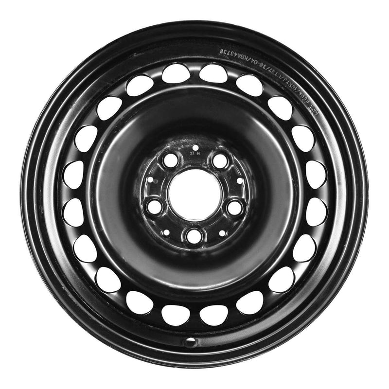 1997 mercedes slk wheel 16 black steel 5 lug w65213b 1