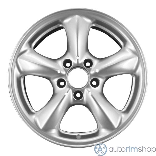 2001 mercedes slk230 wheel 16 silver aluminum 5 lug w65219s 5