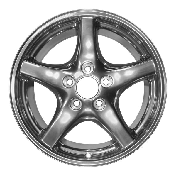 1999 pontiac trans wheel 17 polished aluminum 5 lug w6521p 4