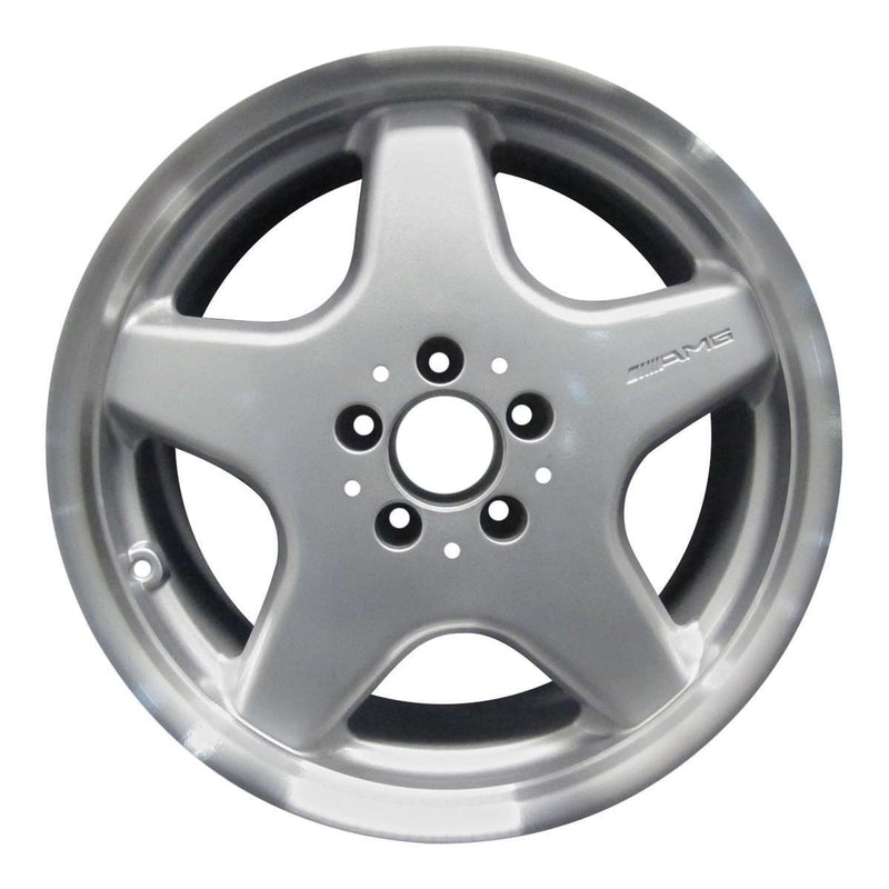 2000 mercedes sl600 wheel 18 machined silver aluminum 5 lug w65228ms 1