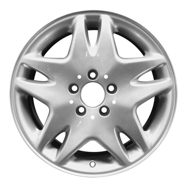 2003 mercedes cl500 wheel 17 silver aluminum 5 lug w65230s 4