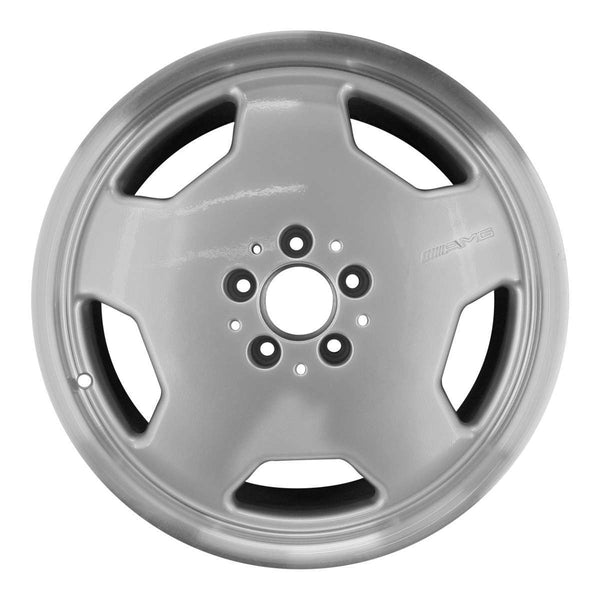 1999 mercedes e55 wheel 18 machined silver aluminum 5 lug w65240ms 1