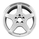 2002 mercedes clk430 wheel 17 machined silver aluminum 5 lug w65257ms 1