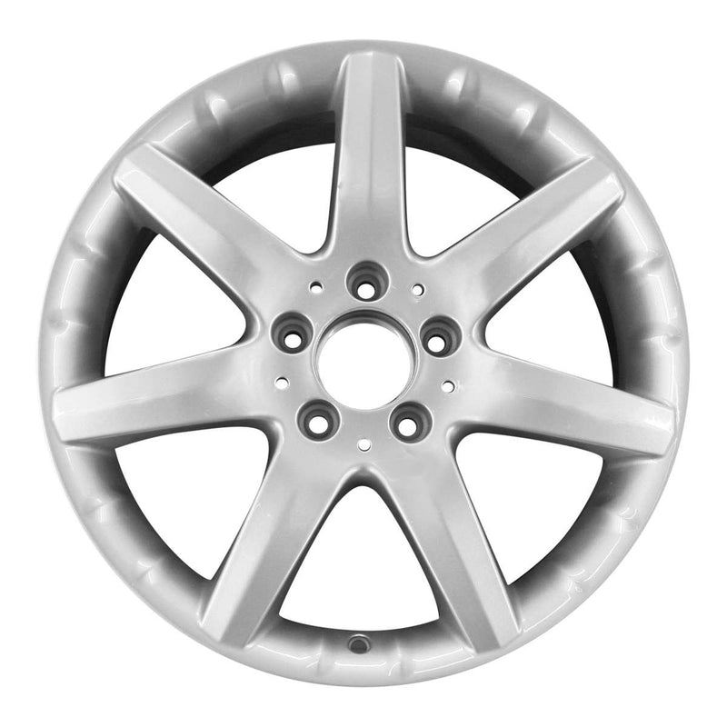 2004 mercedes clk55 wheel 17 silver aluminum 5 lug w65261s 12