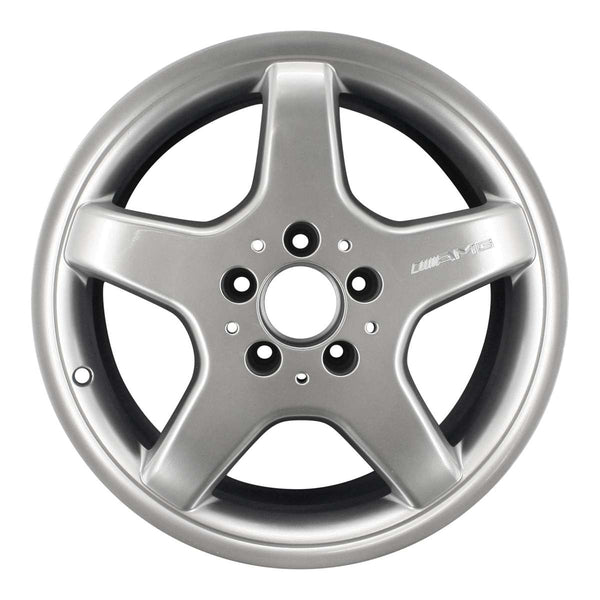 2002 mercedes slk230 wheel 17 hyper aluminum 5 lug w65270h 4