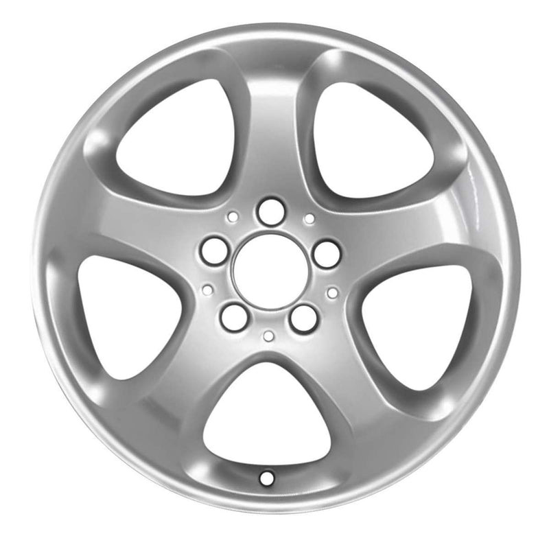 2003 mercedes clk320 wheel 17 silver aluminum 5 lug w65285s 1