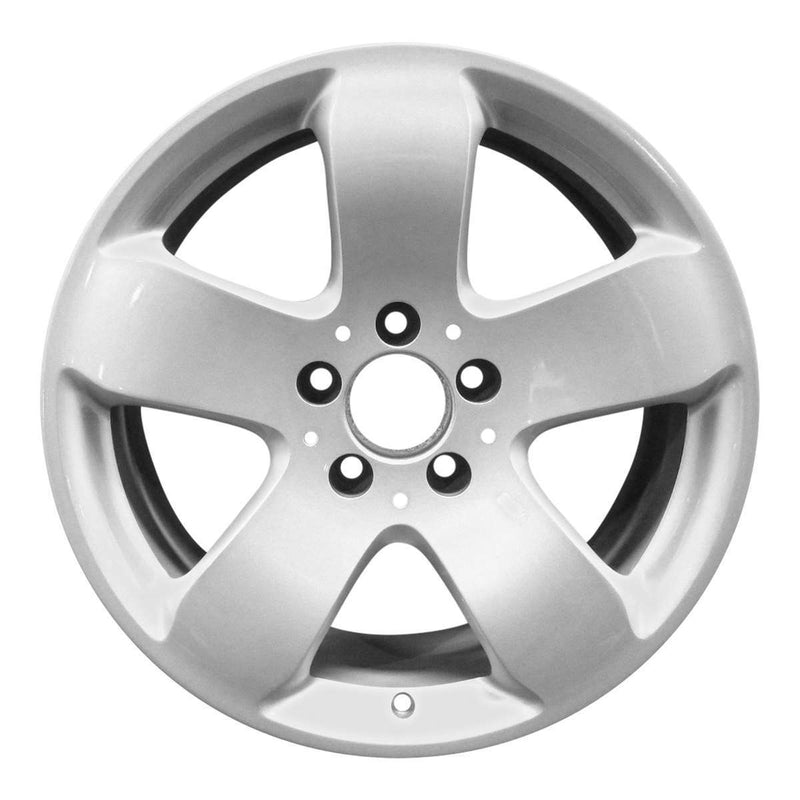 2009 mercedes e280 wheel 17 silver aluminum 5 lug w65296s 2