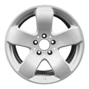 2005 mercedes e350 wheel 17 silver aluminum 5 lug w65296s 3