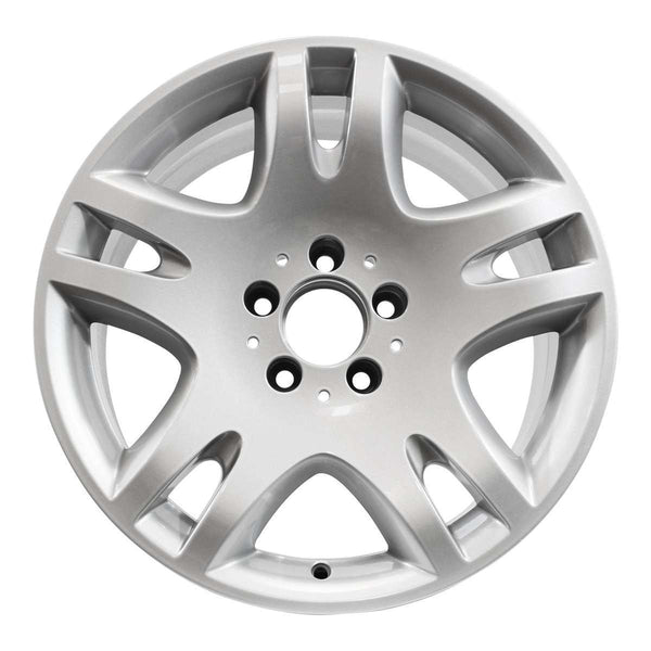 2004 mercedes e500 wheel 17 silver aluminum 5 lug w65297s 2