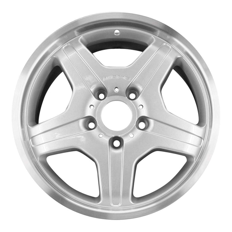 2006 mercedes g55 wheel 18 machined silver aluminum 5 lug w65303ms 4