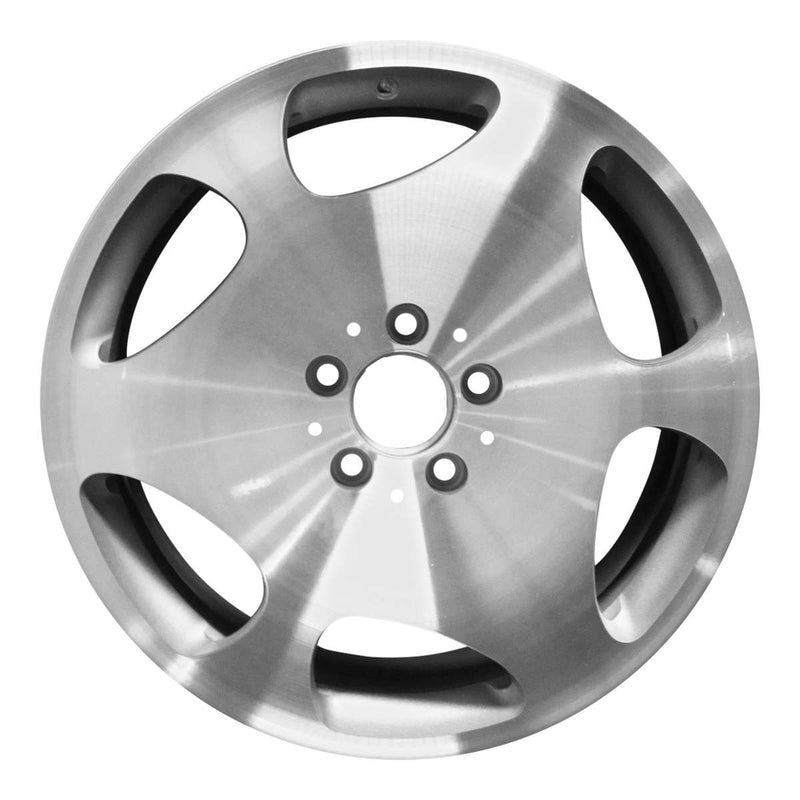 2003 mercedes cl600 wheel 18 machined silver aluminum 5 lug w65304ms 5