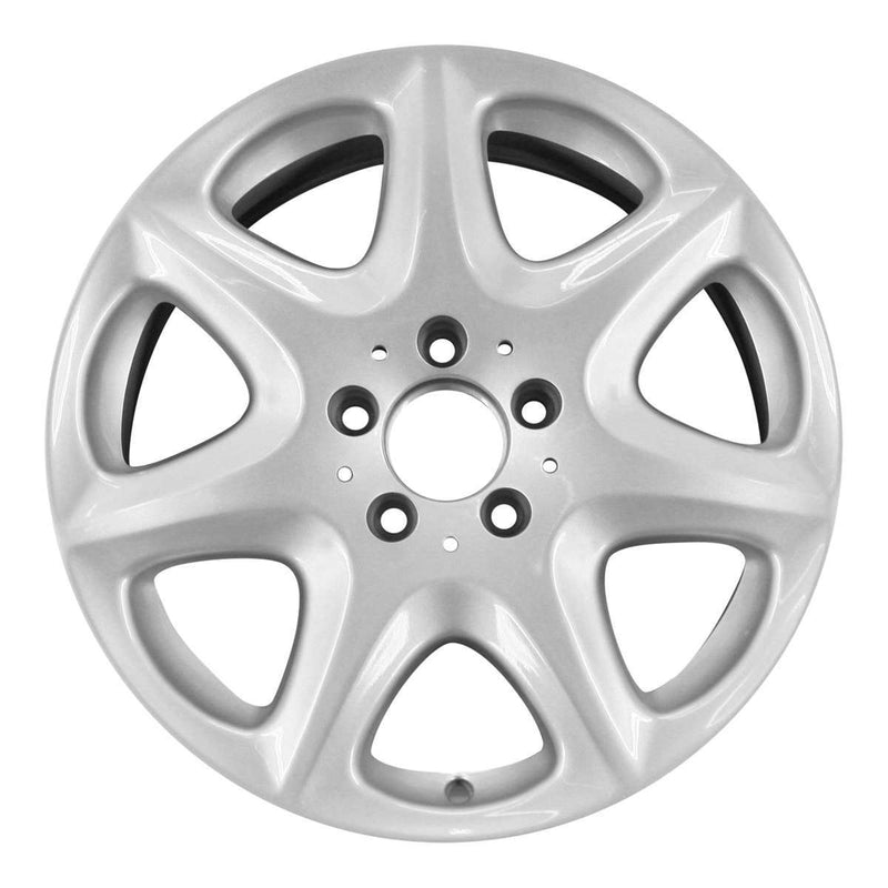 2003 mercedes s500 wheel 17 silver aluminum 5 lug w65307s 1