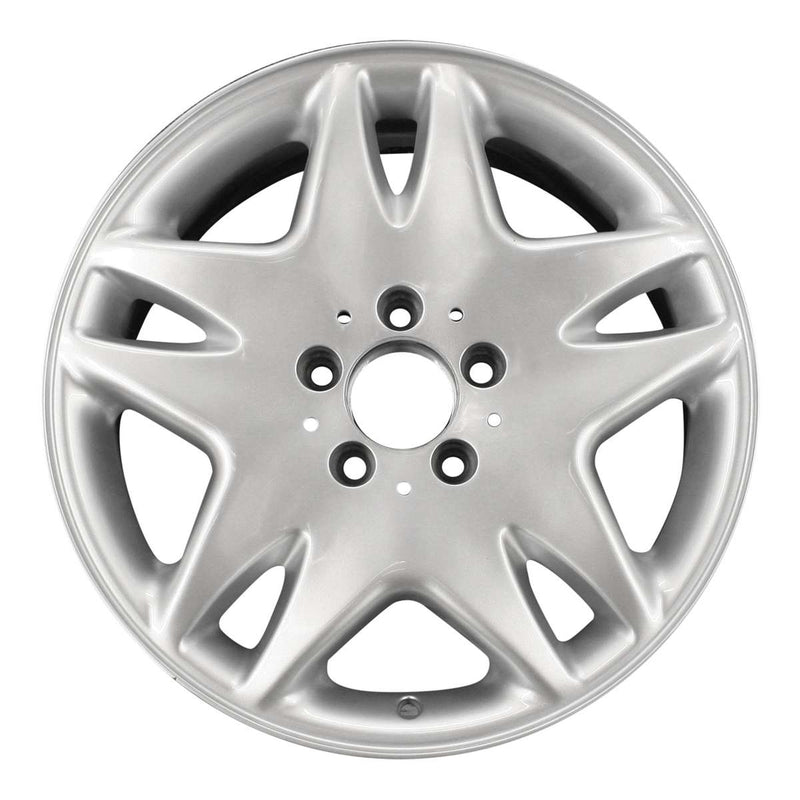 2004 mercedes s55 wheel 17 silver aluminum 5 lug w65308s 24