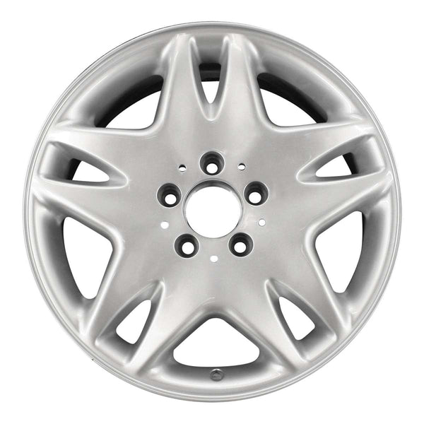 1998 mercedes s500 wheel 17 silver aluminum 5 lug w65308s 4