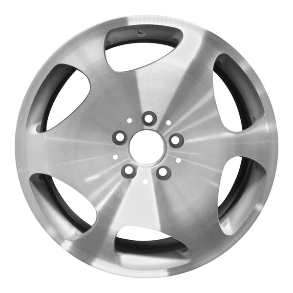 2004 mercedes sl600 wheel 18 machined silver aluminum 5 lug w65311ms 2