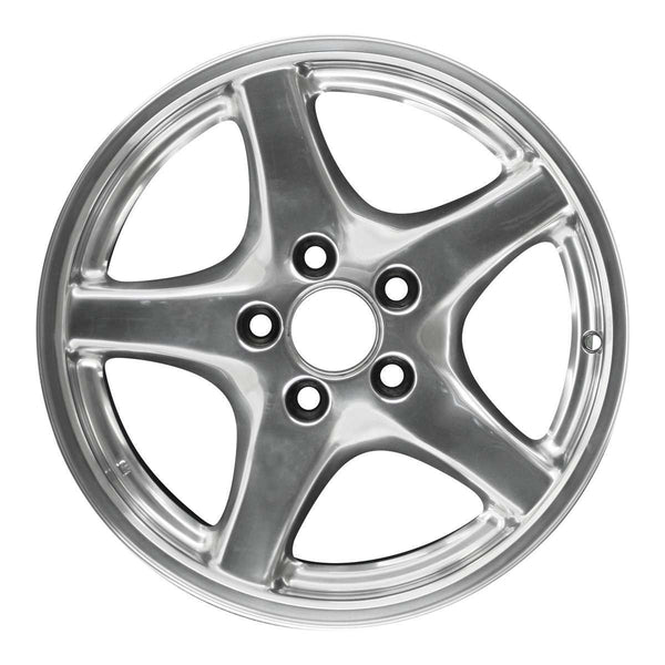 1998 pontiac firebird wheel 17 polished aluminum 5 lug w6531p 2