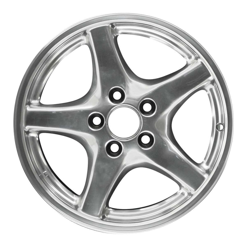 1999 pontiac firebird wheel 17 polished aluminum 5 lug w6531p 3