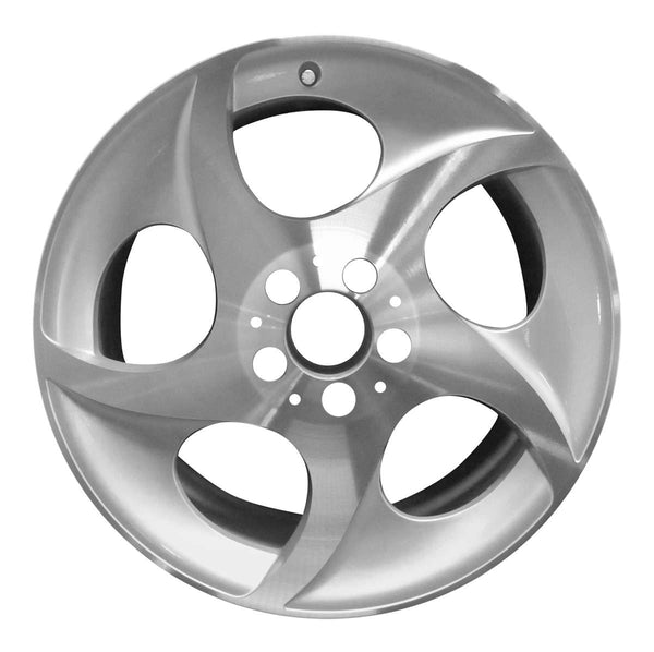 2004 mercedes sl600 wheel 18 machined silver aluminum 5 lug w65324ms 1