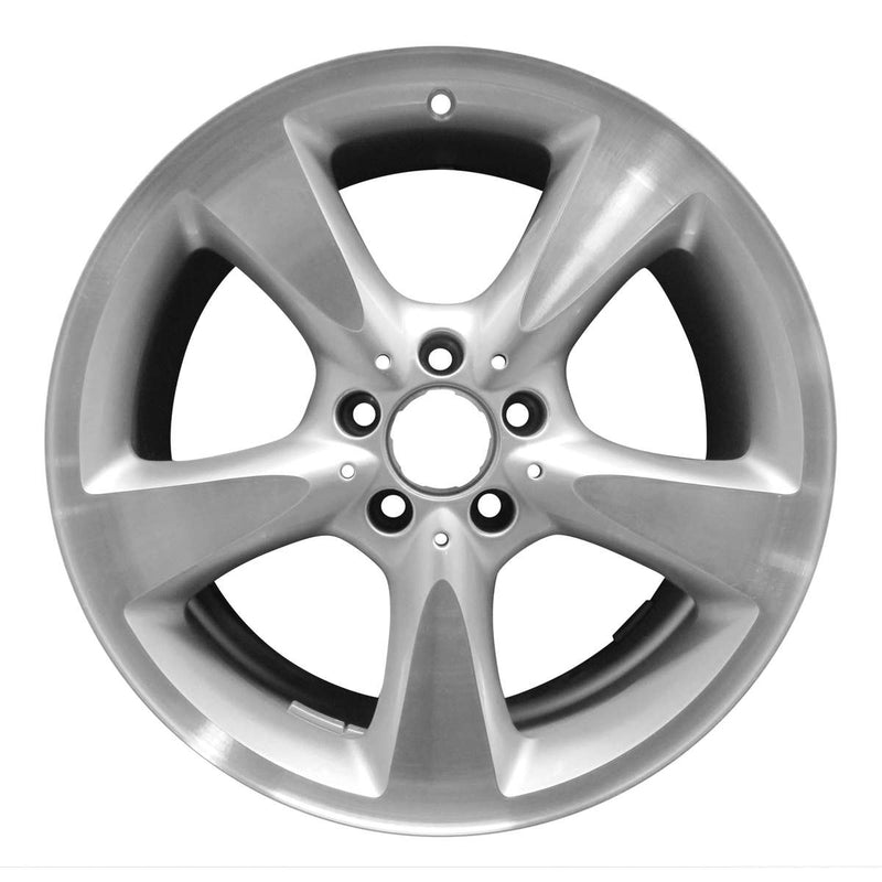 2004 mercedes sl600 wheel 18 machined silver aluminum 5 lug w65326ms 1